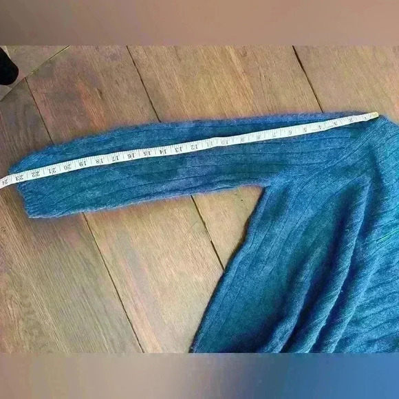 Vintage 1960’s Sweater Blue OS - Picture 7 of 8